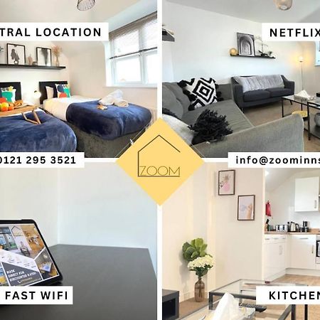Апартаменты Cosy 2Br Retreat, Near Uni & Qe Hospital, Parking Бирмингем Экстерьер фото